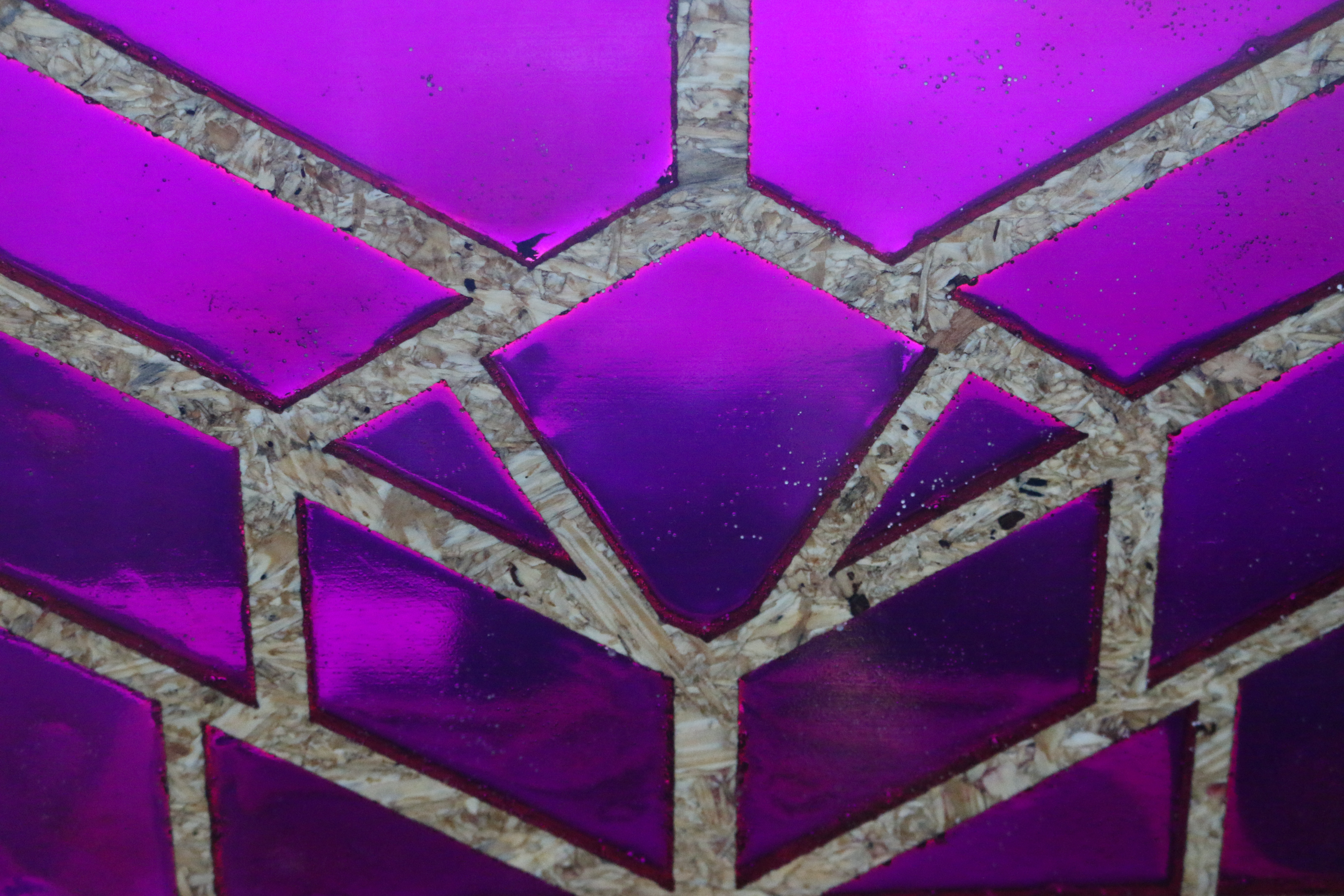 A beautiful shot of the back of the chair