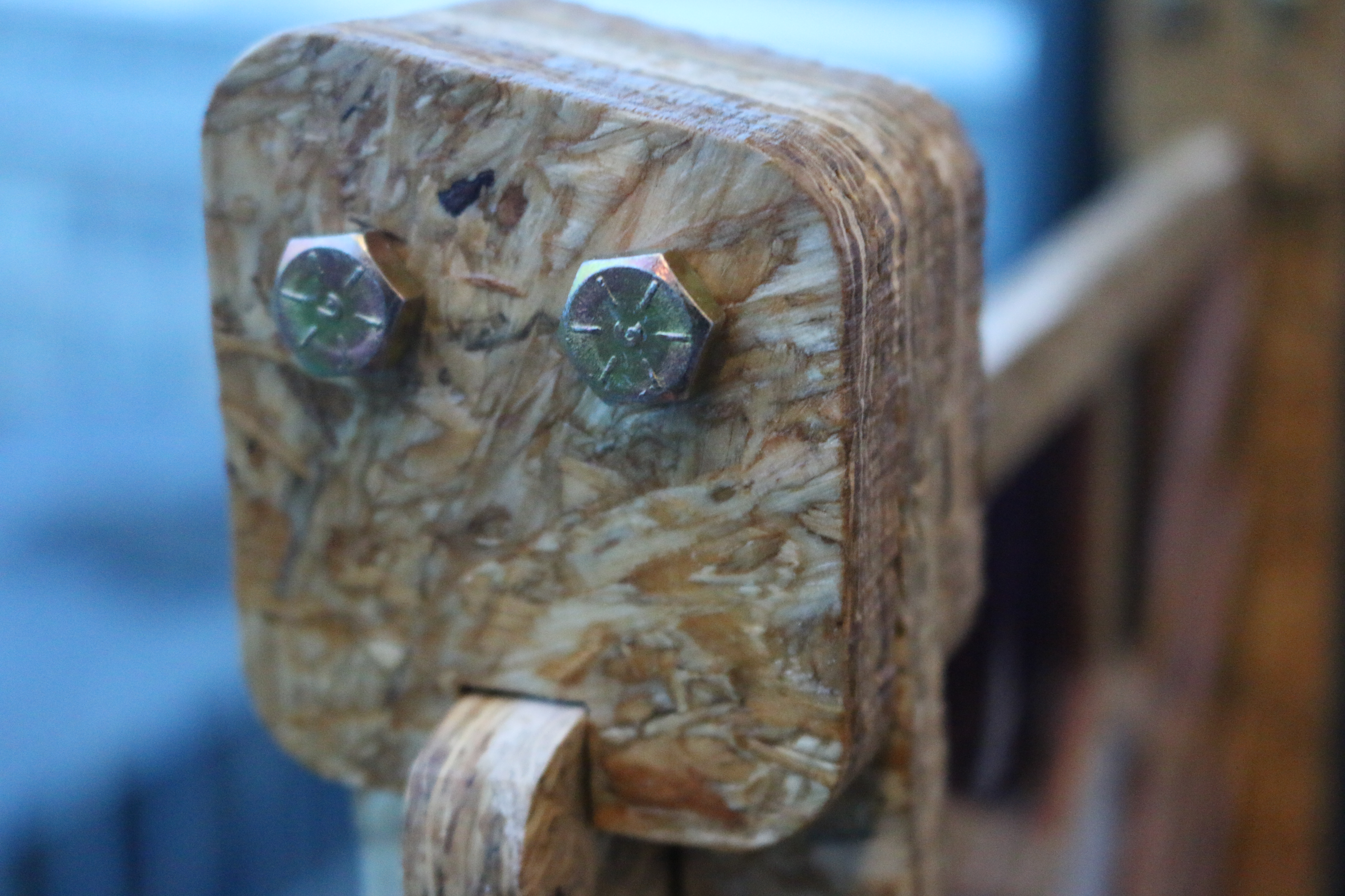 Stabilizing wooden piece